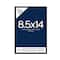 12 Pack: Black Multipurpose 8.5" x 14" Frame, Basics by Studio Décor®